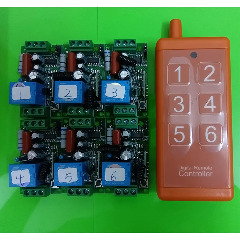 

433 МГц 50-500 м универсальный AC220V 1CH RF беспроводной радиоуправляемый пульт дистанционного управления система приемник передатчик с интерфейсом USB