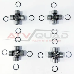 4PCS 25X64 Universal Joint for CFmoto 400 450 500 X5 U5 520 X5HO 550 600 625 Touring 800 X8 U8 7020-290130 7020-290130-10000