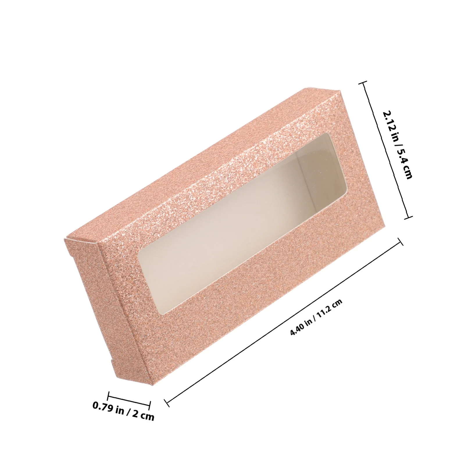 Cajas de 20 piezas para pestañas, organizador de almacenamiento con tapa transparente portátil, estuches para extensiones de pestañas, contenedores para embalaje de pestañas postizas