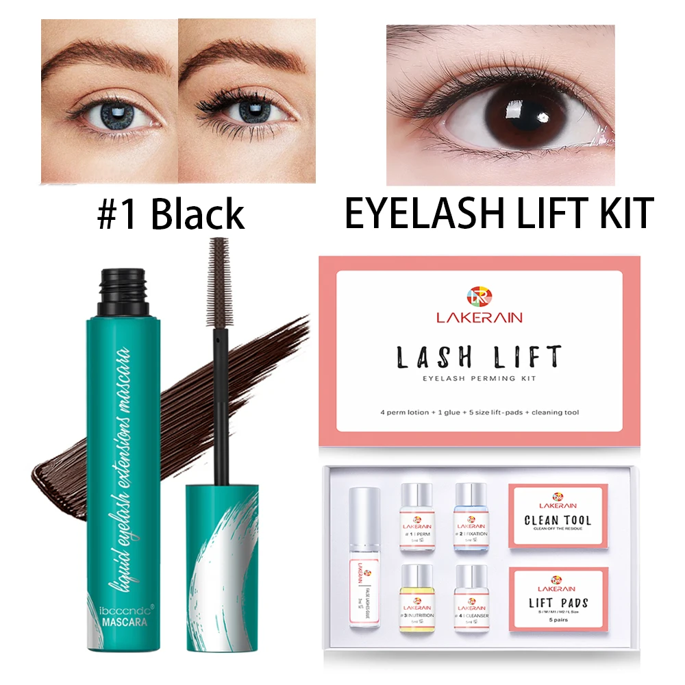 

Liquid Eyelash Extensions Mascara Lash Lift Kit Semi-Permanent Eyelash Lifting Lotion Fixation Glue Curly Lasher Beauty Home Use