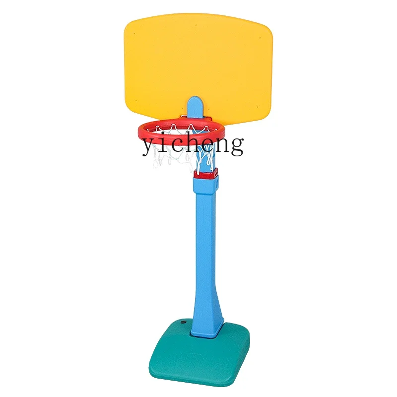 

Tqh Children's Multi-Functional Basketball Hoop Toy Indoor Home Adjustable Punch-Free Movable Family Basketball Stands
