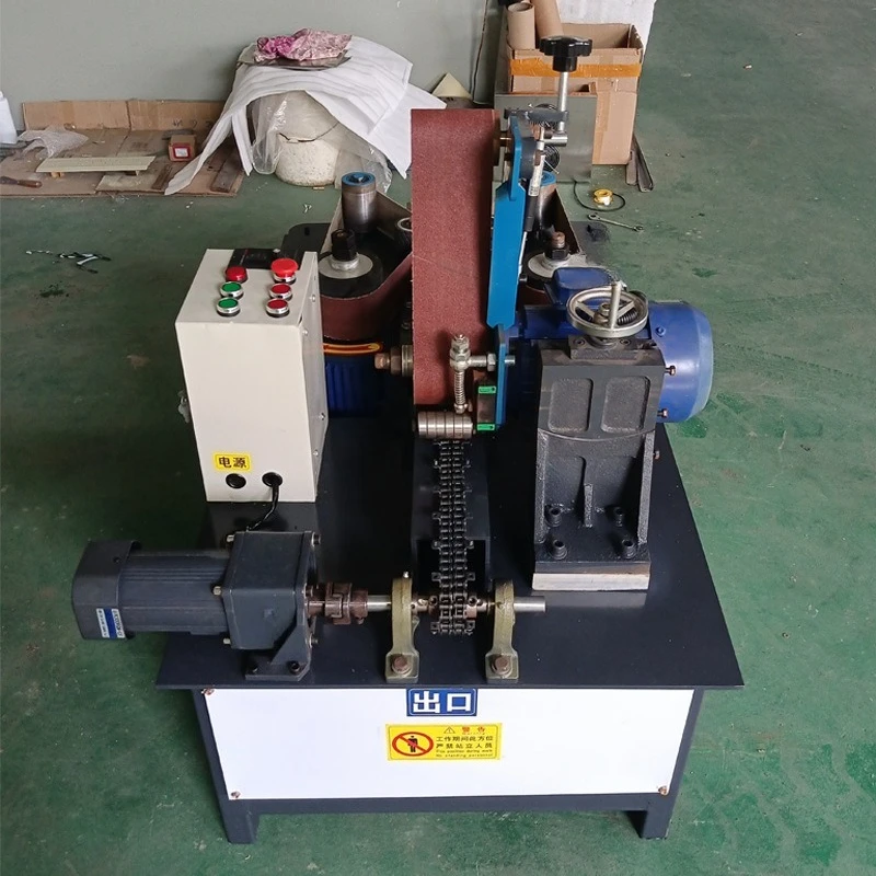 type three-sided polishing machine automatic stainless steel plate drawing machine
