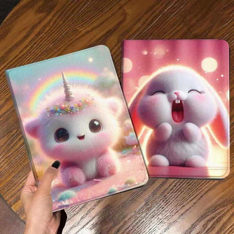 

Милый чехол-подставка с рисунком медведя для iPad Pro, Air, Mini 2, 3, 4, 5, 6, 7, 10.2, 9.7, 10.5, 11 (10-го, 11-го поколений) – идеальный подарок