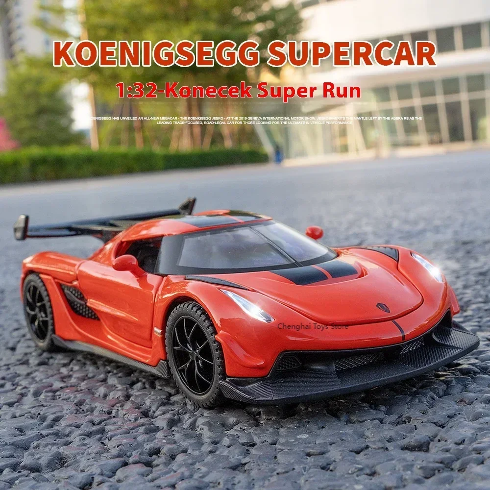 

1:32 KOENIGSEGG JESKO Simulation Alloy Race Car Model Diecasts & Toy Vehicles Cars Decoration Toys For Children Boy Gift