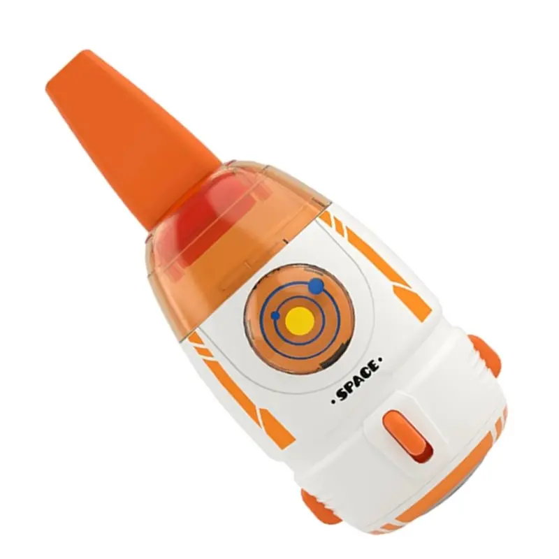 Electric Handheld Desktop Vacuum Cleaner USB Charging Little Rocket Shaped Eraser Scrap Keyboard Cleaner Scrubber