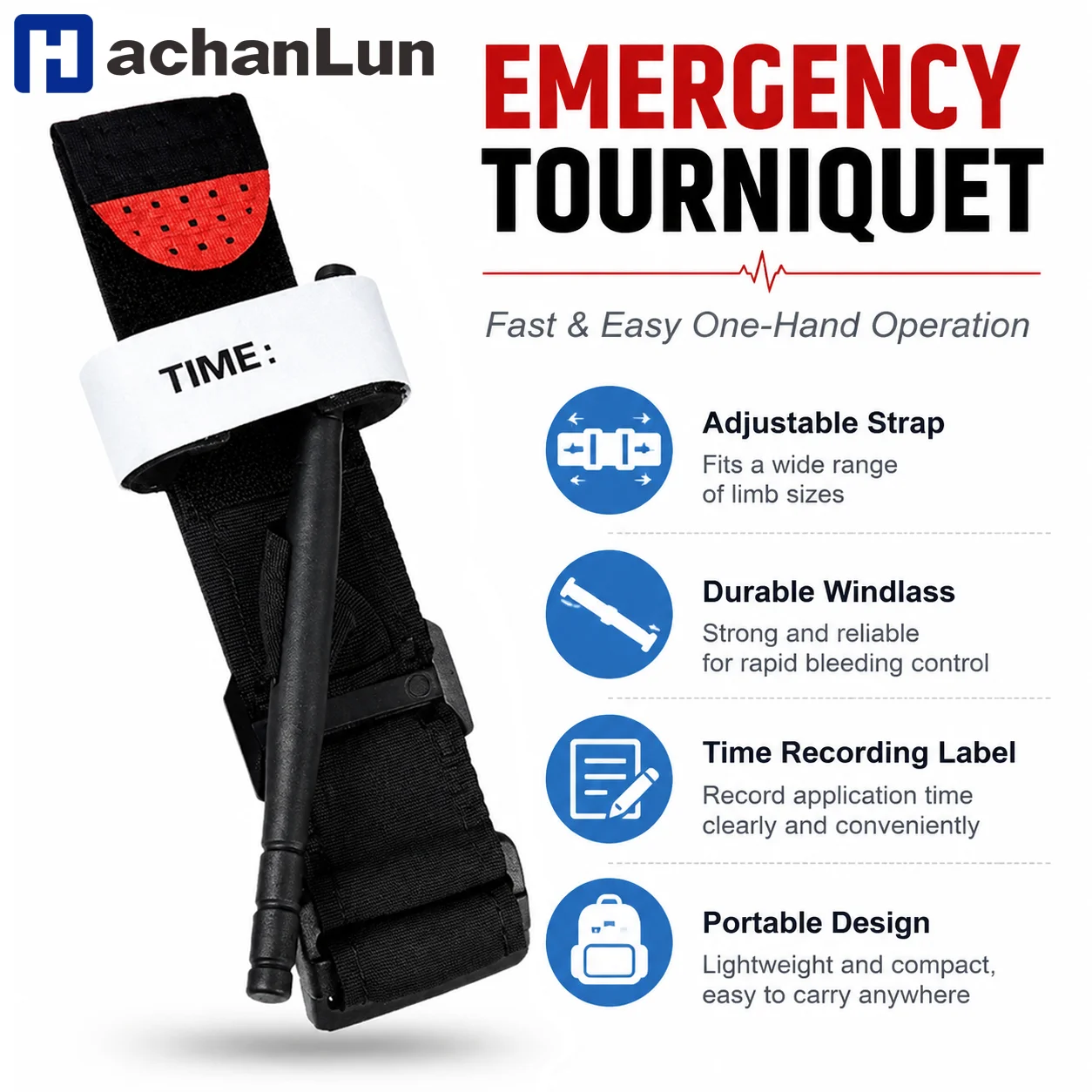 Emergency Tactical Tourniquet Medical First Aid Survival Bel