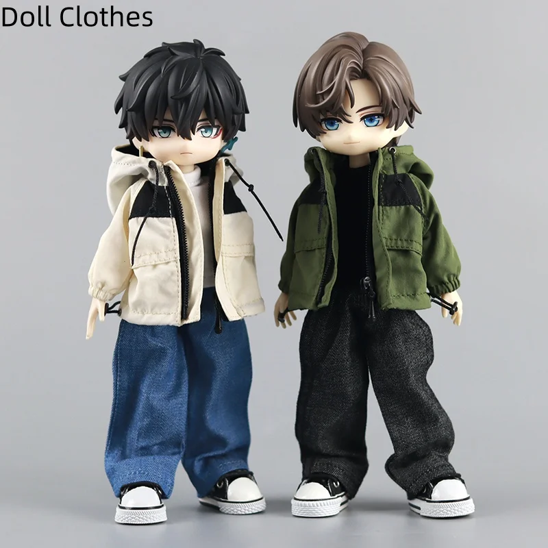 

﻿ Одежда для Joint Doll Ob11 Оригинальная уличная куртка 1/12 A Si 2/3 сменная куртка P9 P10 Аксессуары для кукол с телом эльфа в наличии