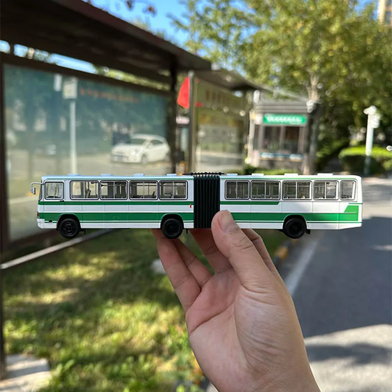 1:64 Bus Changjiang Changjiang CJ660B Articulated City Bus Alloy Bus Model Toy