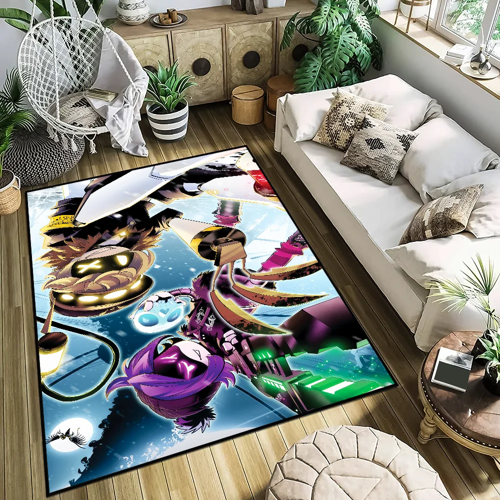 anime cartoon funny art M-Murder D-Drones small carpet Rug Home Decor Bedroom Mat Hallway Balcony Entrance Doormat Decoration