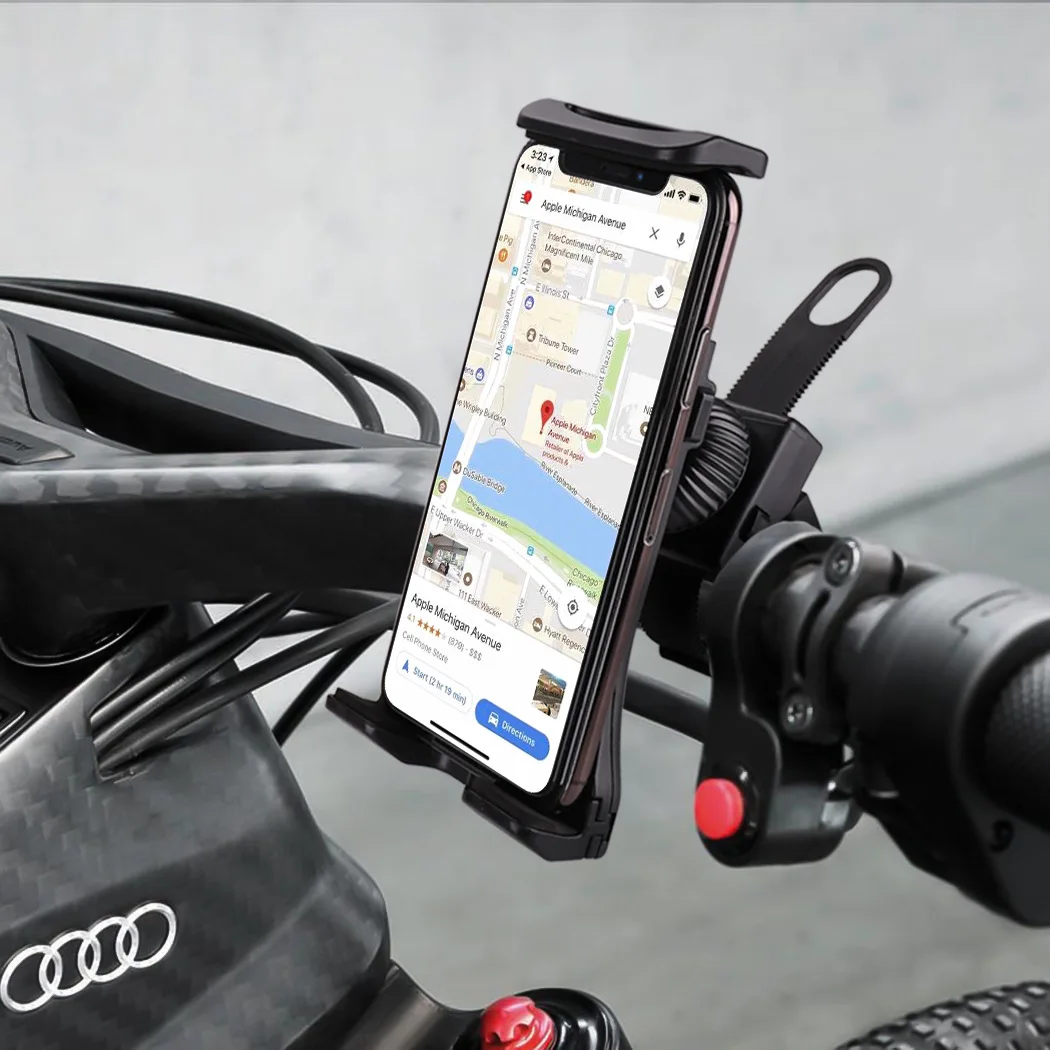 Homhu Bike Bicycle Tablet Stand Support Holder Universal 4-11 Inch Indoor Gym Treadmill Handlebar For iPad Pro Air iPhone Xiaomi