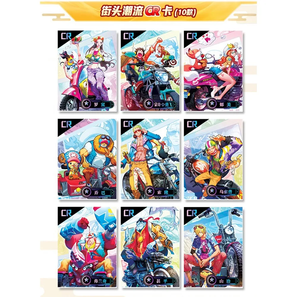 Genue One Piece Cards Collectie Voor Kinderen Zeldzame Echte Kleurendruk Met Meerdere Visuele Effecten Kaarten Speelgoed Jubileum Geschenk