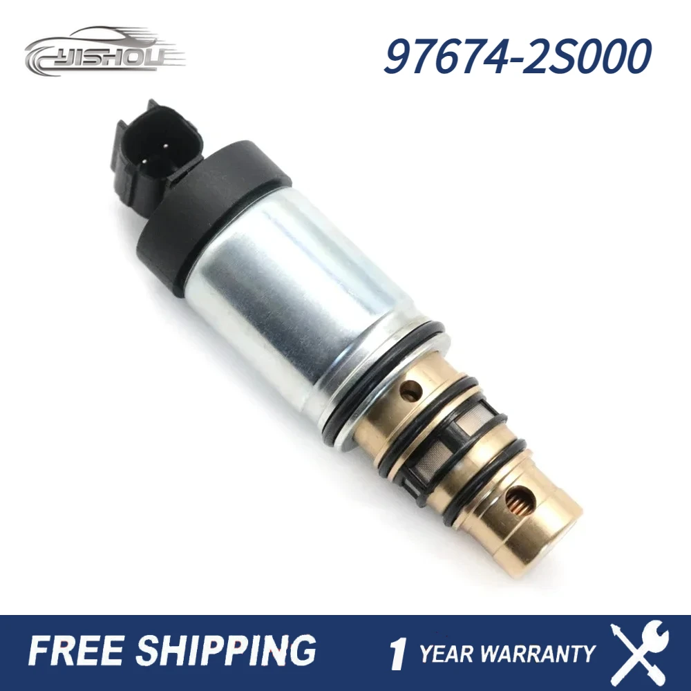 

For HYUNDAI ACCENT GENESIS COUPE TUCSON KIA K900 RIO SPORTAGE EX10542C 97674-3T100 AC Compressor Control Valve PXC16 97674-2S000