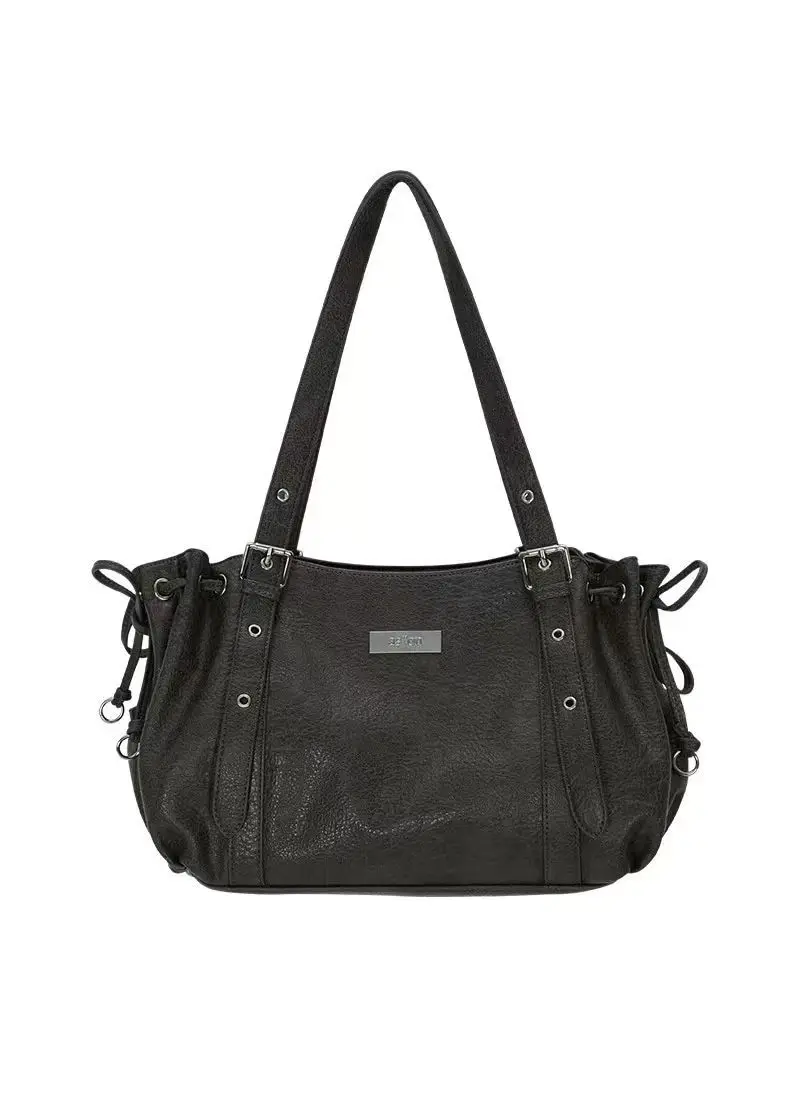 ason バッグ Ason Korean Japan Women's Bag Street Style AS Leather Tote Handbag