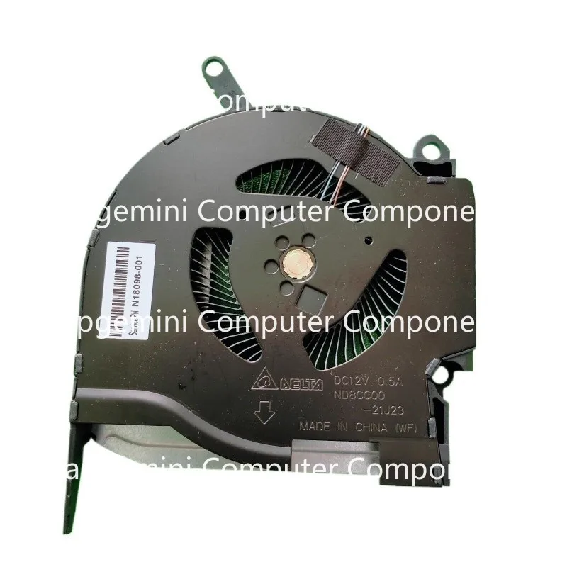 

Новый вентилятор Capgemini для процессора и графического процессора, 12 В постоянного тока, для игровых ноутбуков HP OMEN 16-K, 16-N, N18097-001, N18098-001
