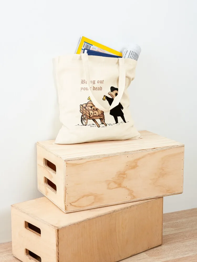 Plague Doctor V Tote Bag Canvas Eco bag canvas tote tote bags men