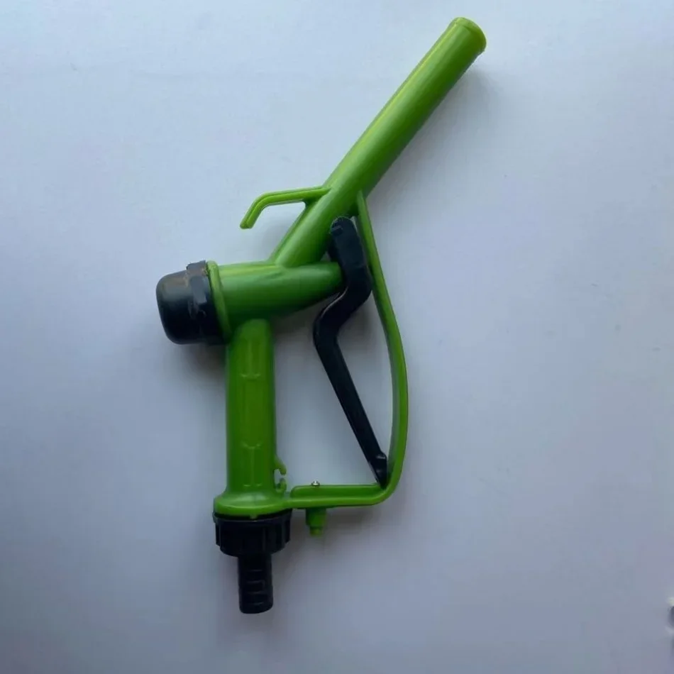 

NEW Plastic Manual Heavy Duty Fuel Nozzle Gun With Hook Straight Nozzle - Diesel and Petrol Nozzle, Max Flow 45L/M