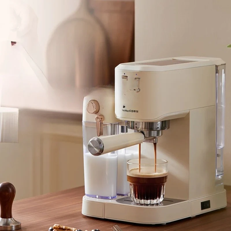 

Italian Semi-Automatic Coffee Machine Household Automatic Frothed Milk Fancy Coffee Machine Grinding Integrated