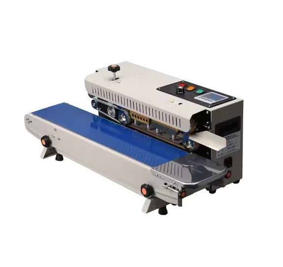 LY-900 Continuous Horizontal Band Sealer Plastic Bag Soild Ink Snack Food Coffee Film Pouch Tea Plastic Bag Sealing Machine