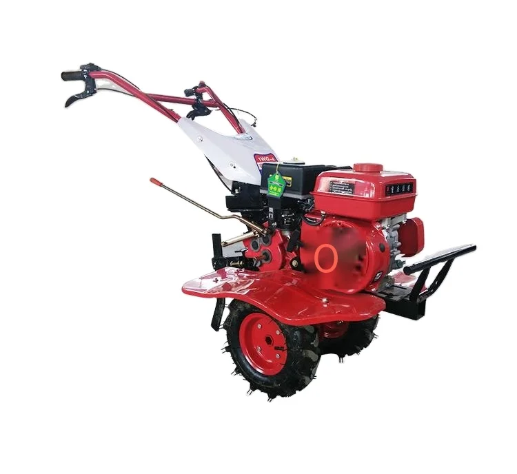 scarifier Gasoline-powered rototillers are Used to loosen soil in fields