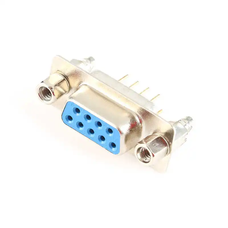 DP9/15/25/37 이중 삼중 행 직렬 포트 남성 및 여성 커넥터 리벳 핀 및 포크 터미널 직선 플러그 납땜