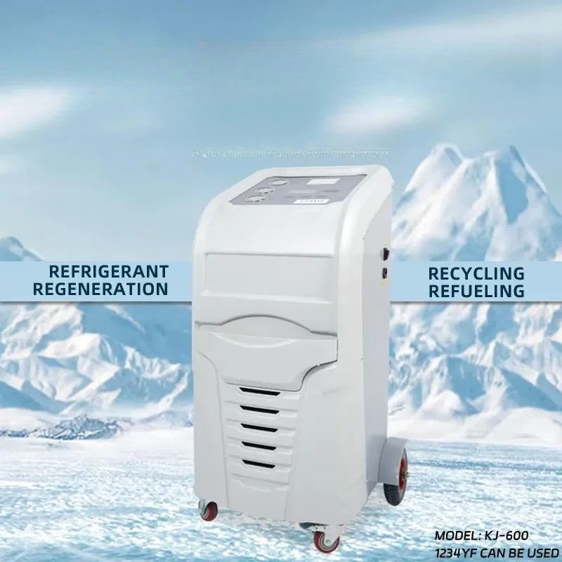 Karjoys KJ-S600 Fast Shipping Fully Automatic R1234yf Recovery Machine for Car Air Conditioning Service Tools