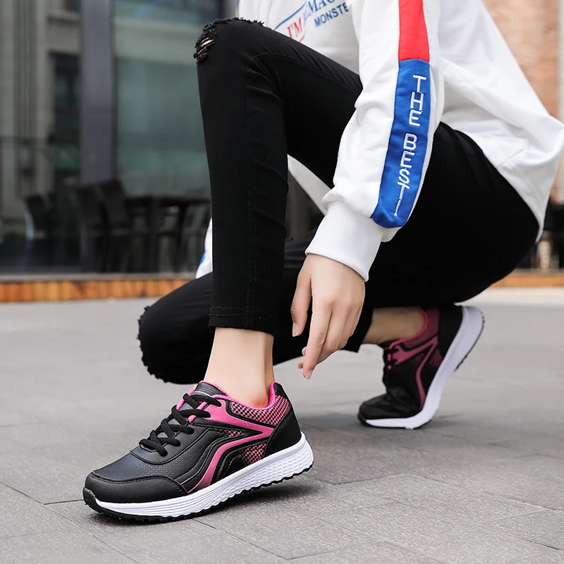 Surranó womens Csorgás cipők Plutónium kültéri Tenisz Edzőtrainieren edz számára Nők Lezser walks Séta edzőterem Félcipő Őszies téli zapatillas deportivas