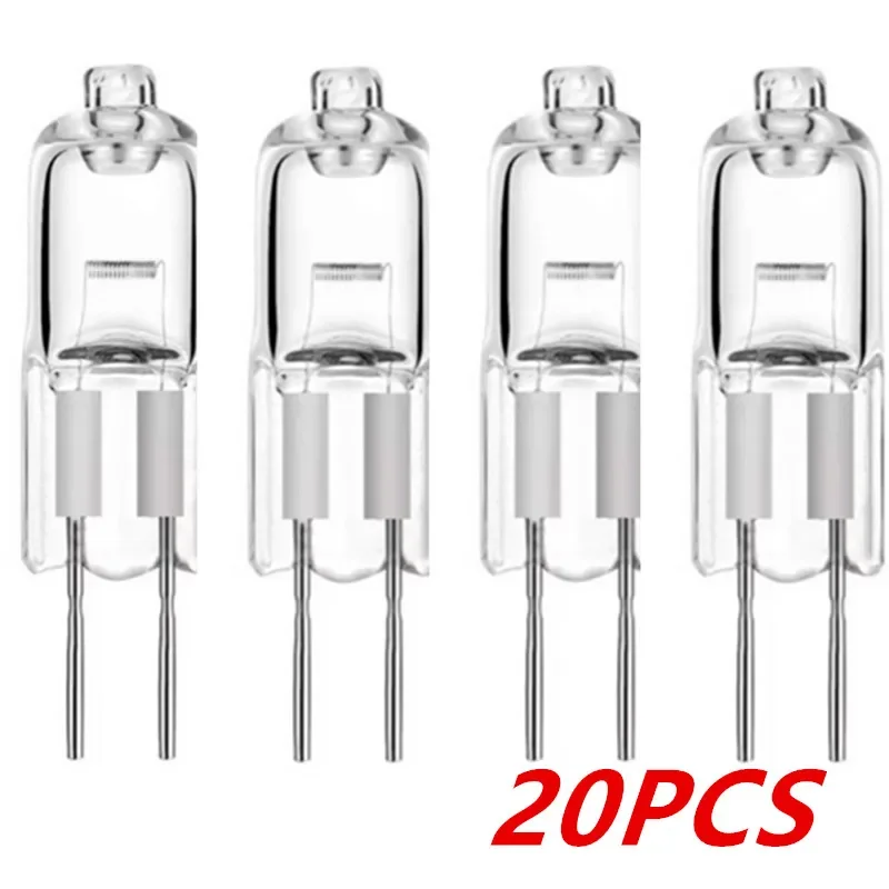 

20pcs/Set 5W 10W 20W 35W 50W Energy G4 12V Bulbs indoor Lighting Light JC Bi-Pin LED Crystal Globe Lamp 2900K Halogen Warm Light