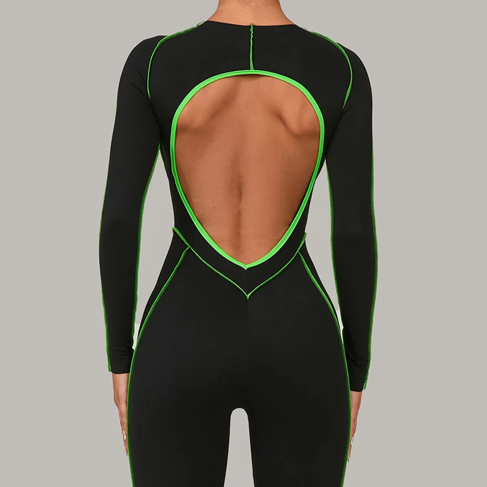 

Workout Jumpsuit Sports Set Yoga Clothes Women Sportswear Gym Clothing Running Romper Fitness Bodysuit Gym Tracksuits Yoga Set
