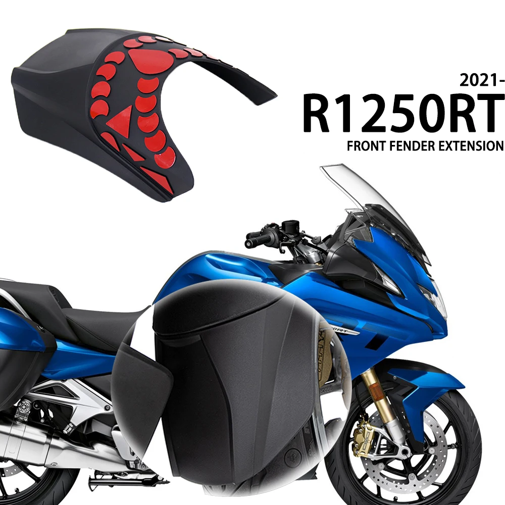 

New For BMW R 1250 RT R1250RT r1250rt 2021 2022 Motorcycle Accessories Front Fender Mudguard Extender Splash Guard