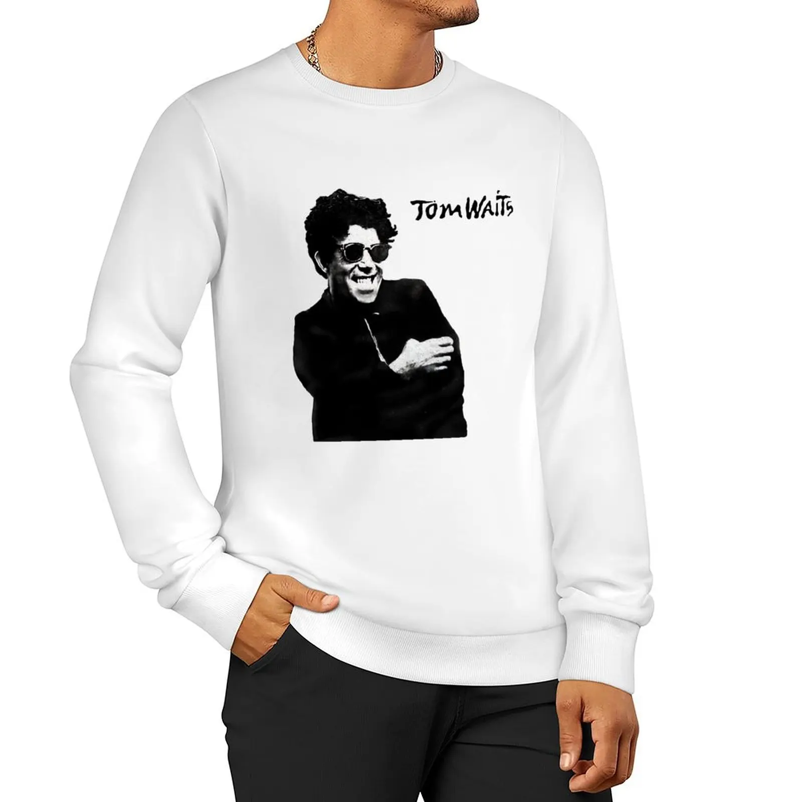 

Winona Ryder's Tom Waits Sweatshirt men wear mens clothing anime clothing new sweatshirts