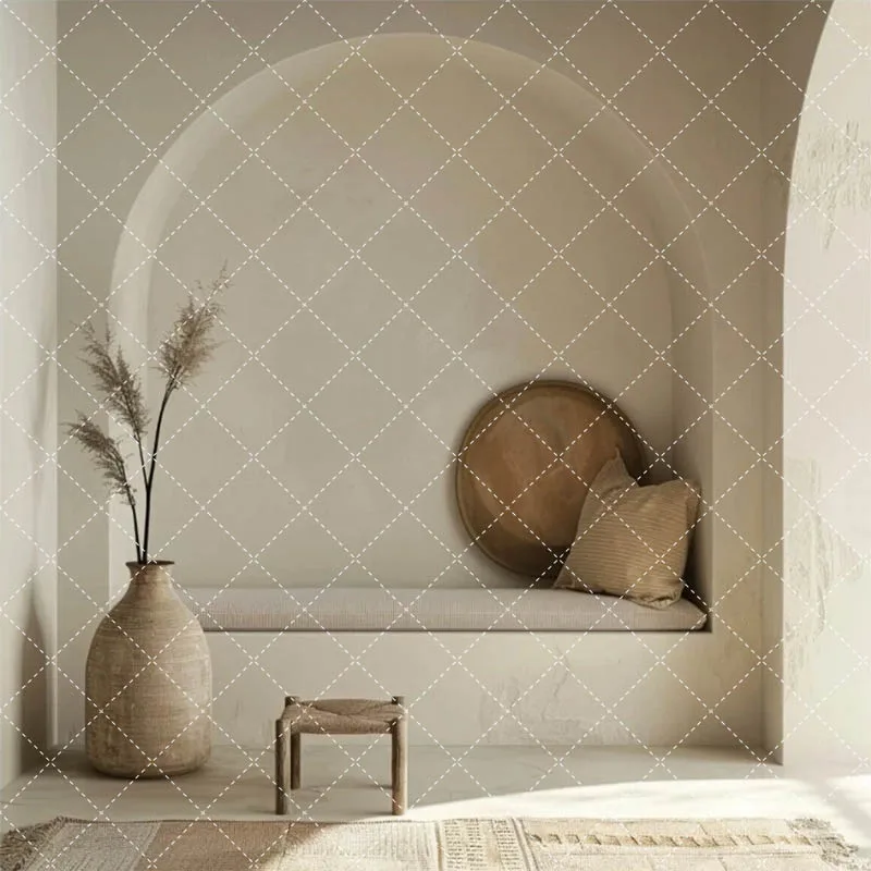 Фон с арочными дверями Mehofond в стиле бохо, трава для беременных, портретная студия для взрослых, винтажный художественный текстурный фон для фотосъемки