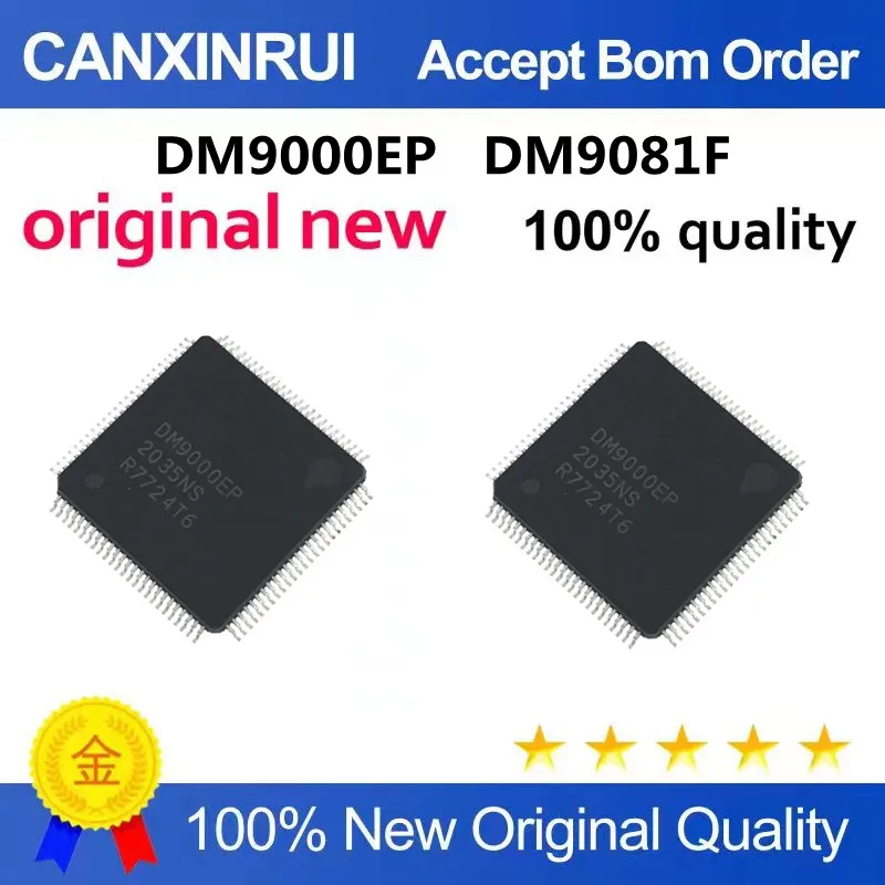 

DM9000EP DM9000 LQFP100 DM9081F QFP New Original Import Hot Selling Quality Assurance