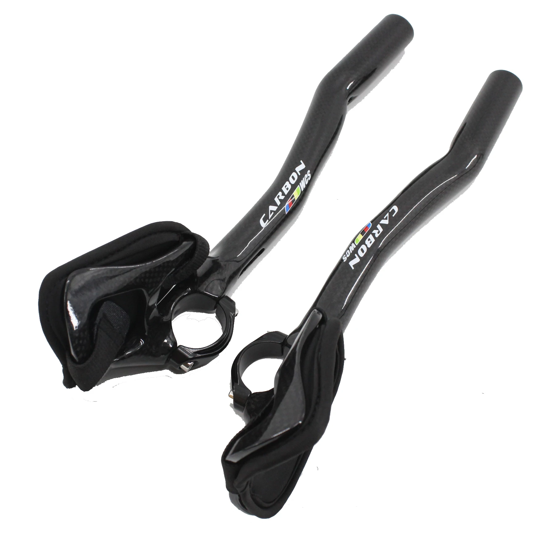 WCS Full Carbon Fiber Rennrad Lenker Autobahn Rest Lenker Aero Carbon TT Fahrrad Lenker Trial TT Bar 3K Matt/Glänzend – Detail 1