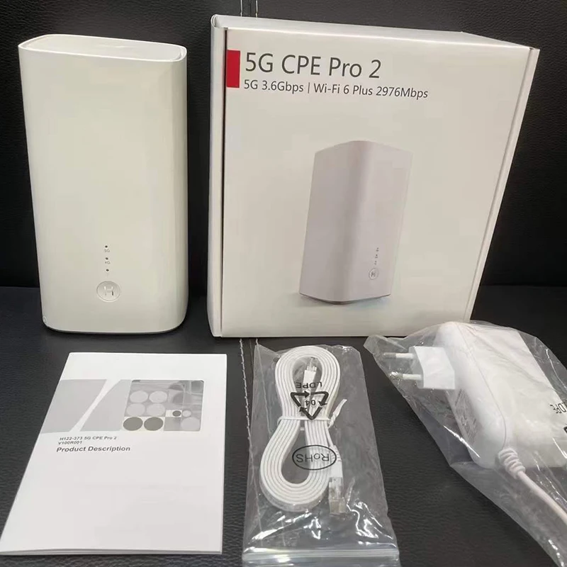 Imagem -05 - Hua-roteador Wifi sem Fio com Cartão Sim Modem Gigabit Doméstico Desbloqueado Huawei 5g Cpe Pro H122373 3.6gbps 4g Lte Cat19