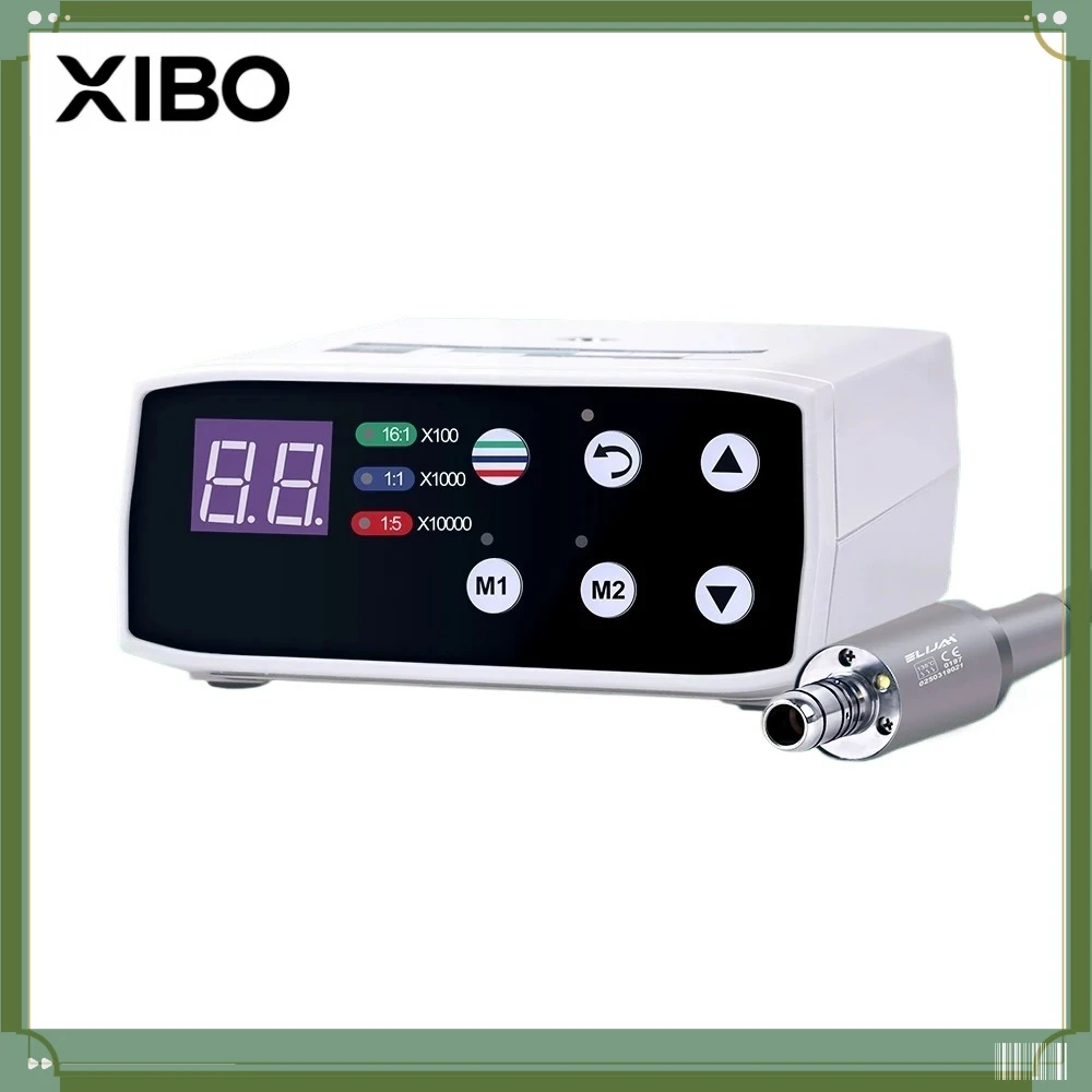 

XIBO Dental Electric LED Micro Motor Brushless Internal Spray Micromotor Dentist Low Speed Handpiece Dentistry Equipment