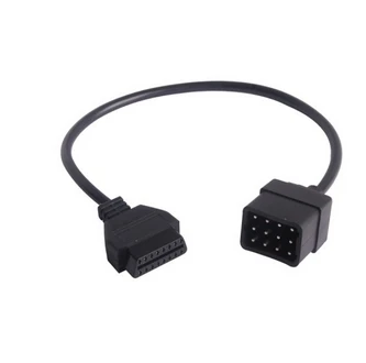 

Re-na-ult 12 Pin OBD to OBD2 Female Connector Adapter