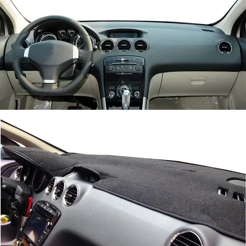 

For Peugeot 308 SW T7 2007-2010 2011 2012 2013 Dashboard Cover Mat Pad Anti-UV Dash Sunshade Protect Carpet Cushion Car Styling