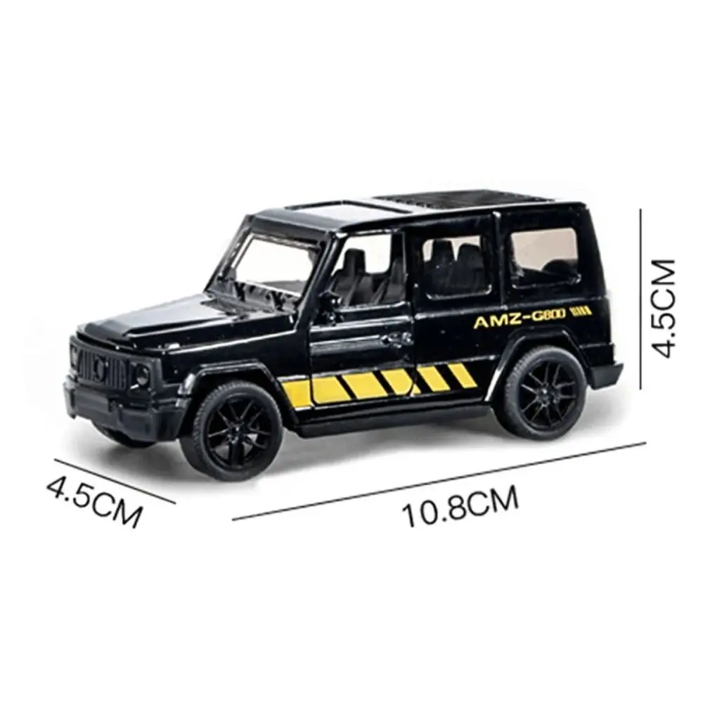 1:43 Legering Jeeps Wrangler Auto Model Simulatie Off-Road Voertuig Terugtrekken Auto Decoratie Ornamenten Collectie Speelgoed Voor Kinderen