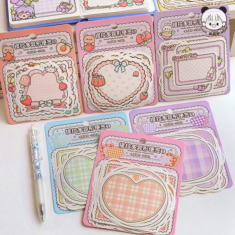 30pcs/lot Memo Pads Material Paper alien note Junk Journal Scrapbooking Cards Retro Background Decoration Paper