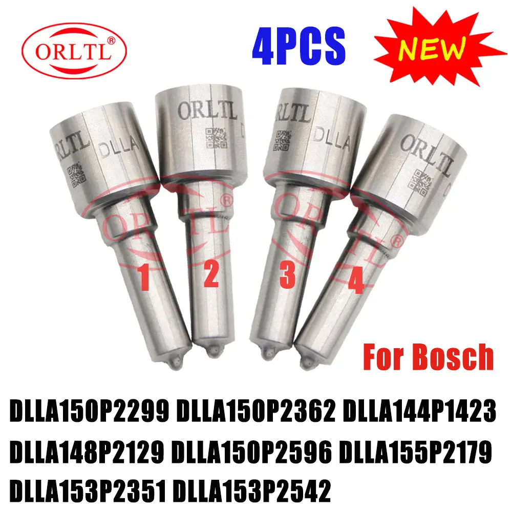 

4 PCS DLLA150P2299 DLLA150P2362 DLLA144P1423 DLLA148P2129 DLLA150P2596 DLLA155P2179 DLLA153P2351 DLLA153P2542 Nozzle Injector