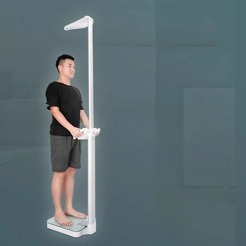 

Ultrasonic height and weight measuring instrument all-in-one machine Adult children's scale Intelligent body fat machine Medical