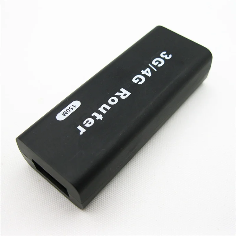 USB 케이블이 달린 미니 휴대용 무선 라우터, 3G, 4G, Wlan 핫스팟, 150Mbps, RJ45