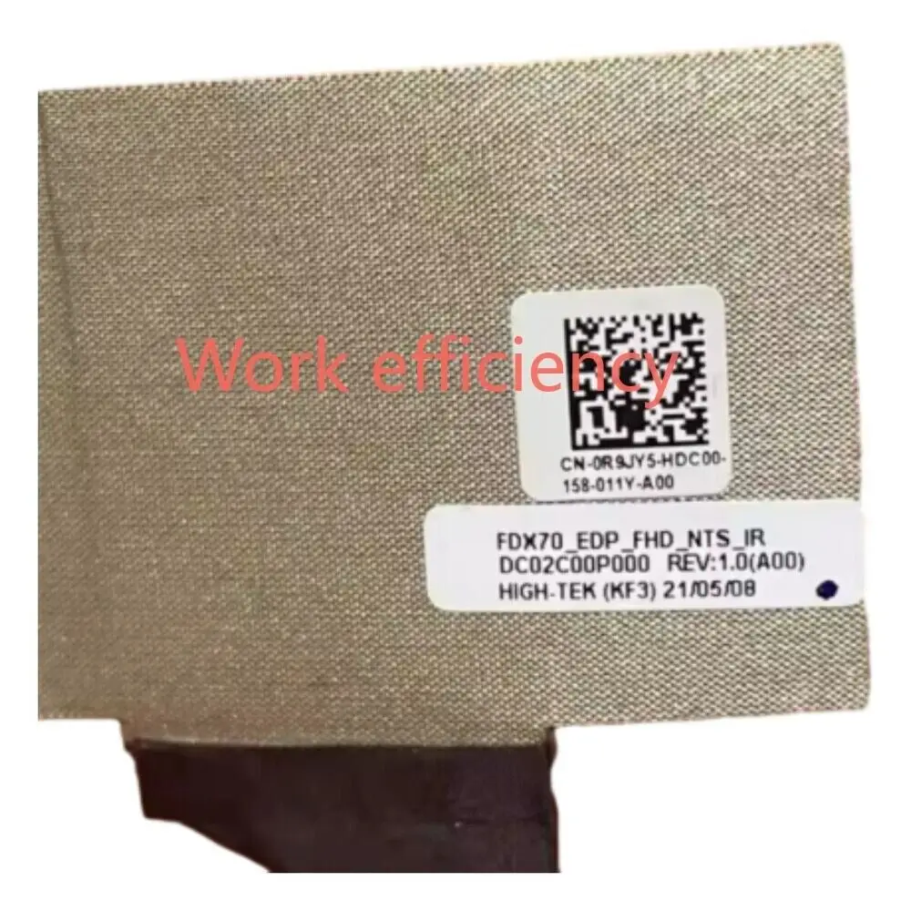 Original For Dell Precision 7750 LCD Display Cable 0R9JY5 No Touch Version 30pin