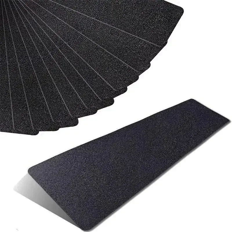 2026-Latest Models 6/12Pcs Non-slip Stair Treads Adhesive Security Strips For Stairs Non-slip Tape With Pvc Bottom Layer