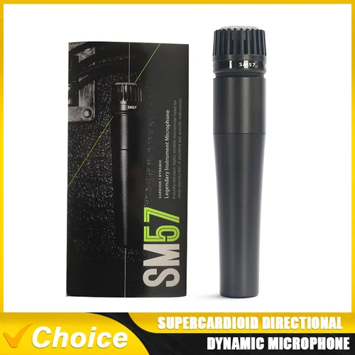 SM 57 SM57 SM57LC Cardioide unidireccional legendario dinámico Vocal con cable de mano con transformador