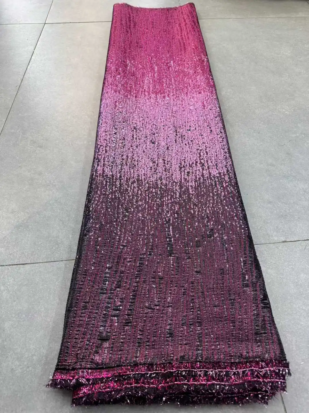 Festa africano damasco renda 2025 de alta qualidade tecido renda brocado francês jacquard nigeriano para mulheres material festa vestido sz1714