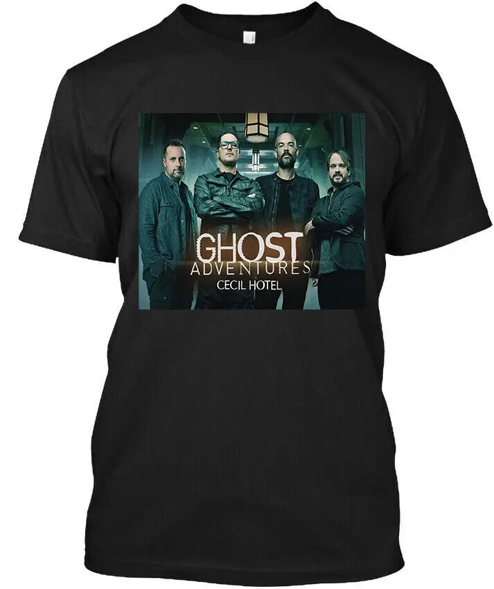 NEW! Popular Ghost Adventures Cecil Hotel American Paranormal T-Shirt   Luxury vintage oversized