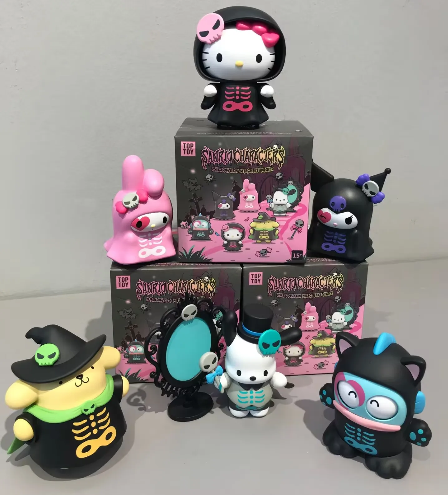 الجديد في المخزون سلسلة الأذى الليلية للهالوين مصنوعة يدويًا صندوق أعمى هدية مزخرفة لعبة عصرية دمية لطيفة هدية عيد ميلاد للفتيات #4