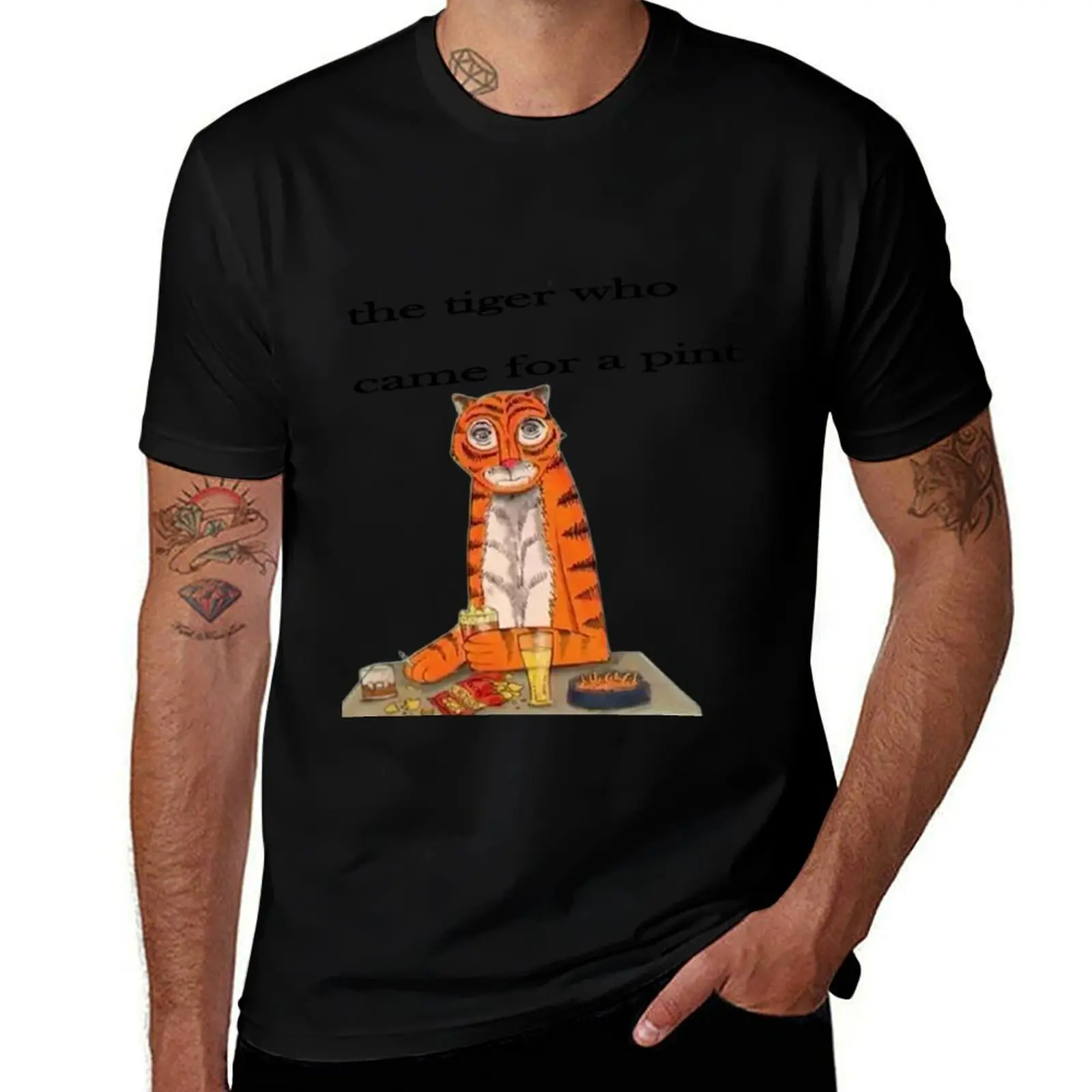 

Sean lock Tiger T-Shirt blue archive anime figures Luxury man mens graphic t-shirts hip hop