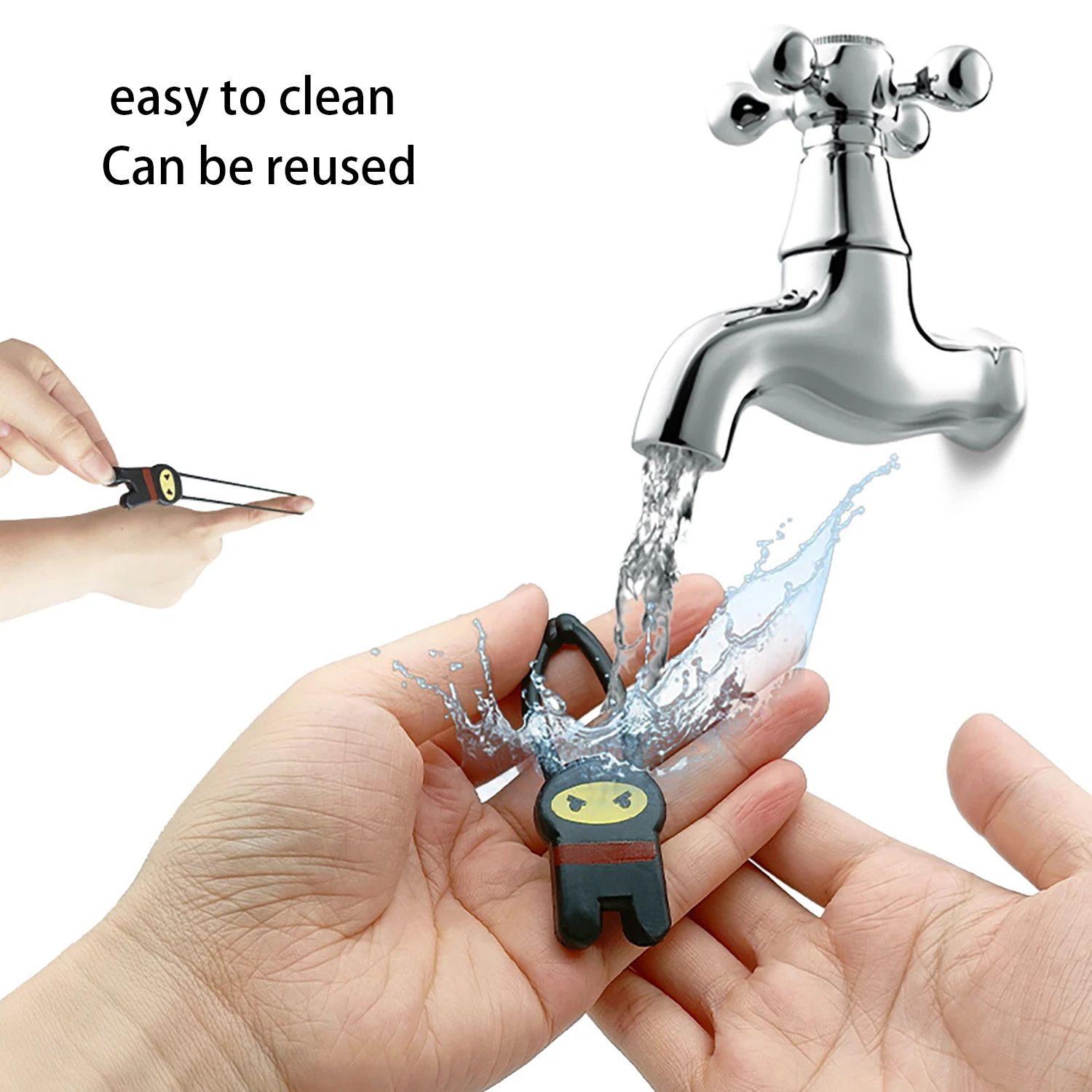 لعبة Qite المزحة الجديدة إصدارات TPR، لعبة مزحة مرنة، لعبة تخفيف الضغط على الإصبع، لعبة المنجنيق، جدار لزج #3